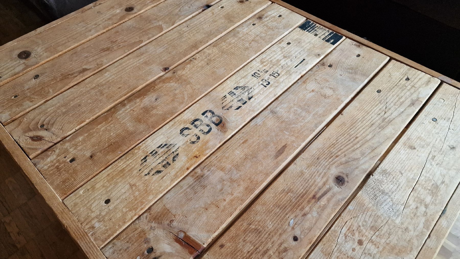 Tavoli: Pallet coffee table, boho/industrial, handmade – Usato da Oberburg venduto da aurora_ch 2