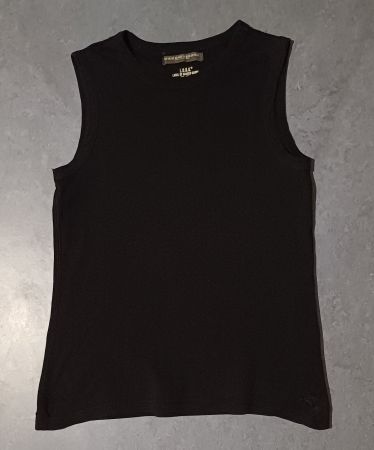 Shirt ärmellos Gr. 146/152 schwarz