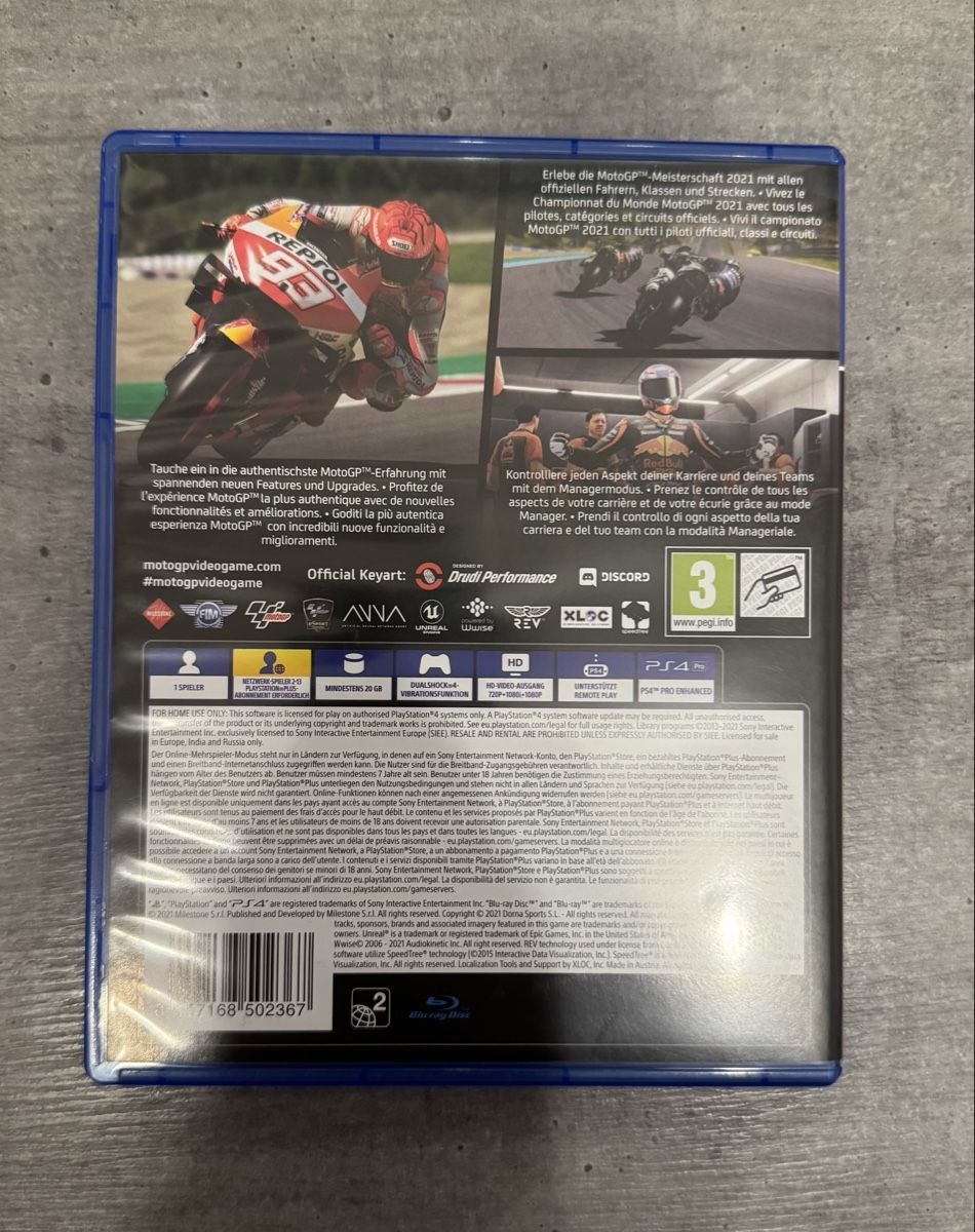 Jeux: PS 5  Moto GP 21 – D'occasion à Härkingen par Muelli7 1