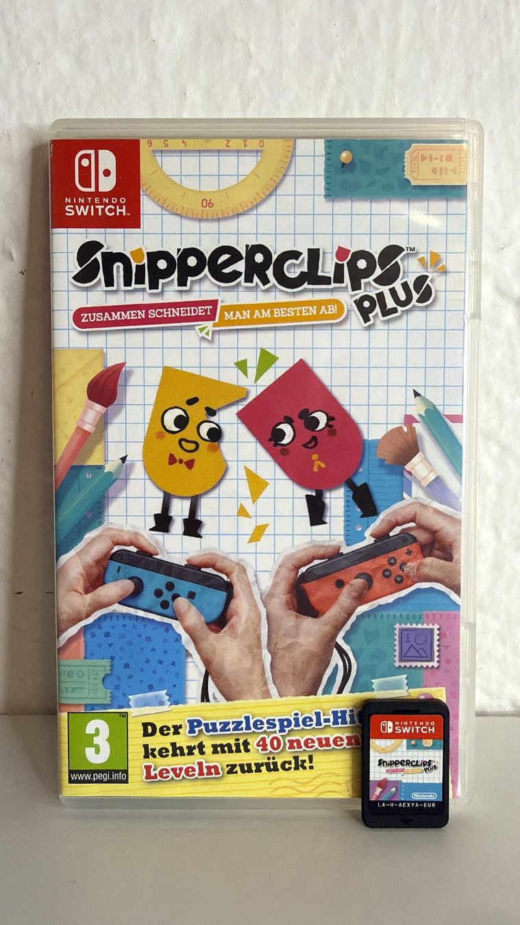 Spiele: «Snipperclips Plus» Nintendo Switch Spiel  – Gebraucht aus Ehrendingen von lax21
