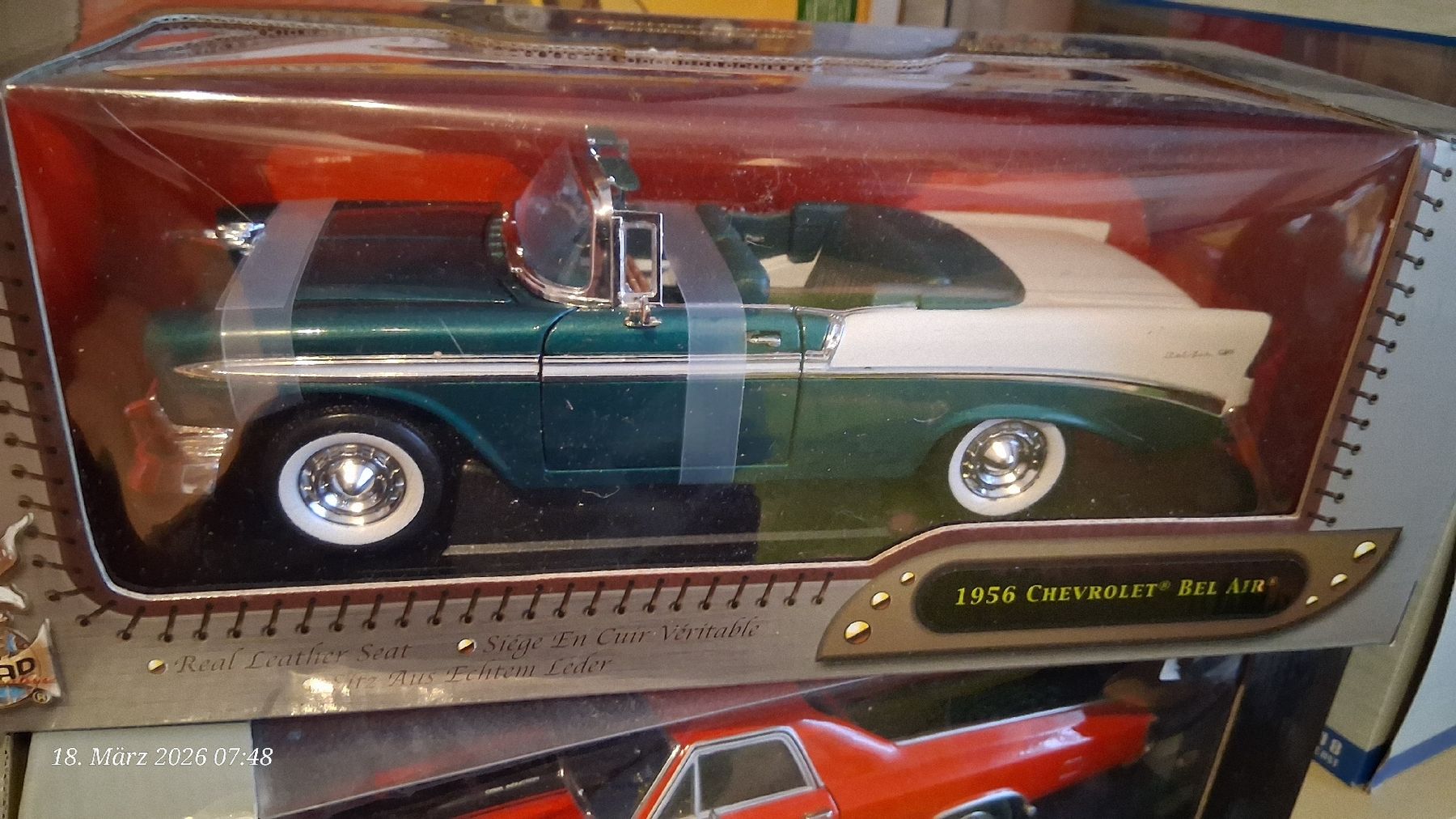 Yat Ming Modellini d'auto: 1:18 Chevrolet Belair 1956 – Nuovo e nell'imballaggio originale da Wolfenschiessen venduto da 2-stroke-garage