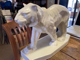 Lejan Orchies Art Deco Tiger signiert 30erJahre