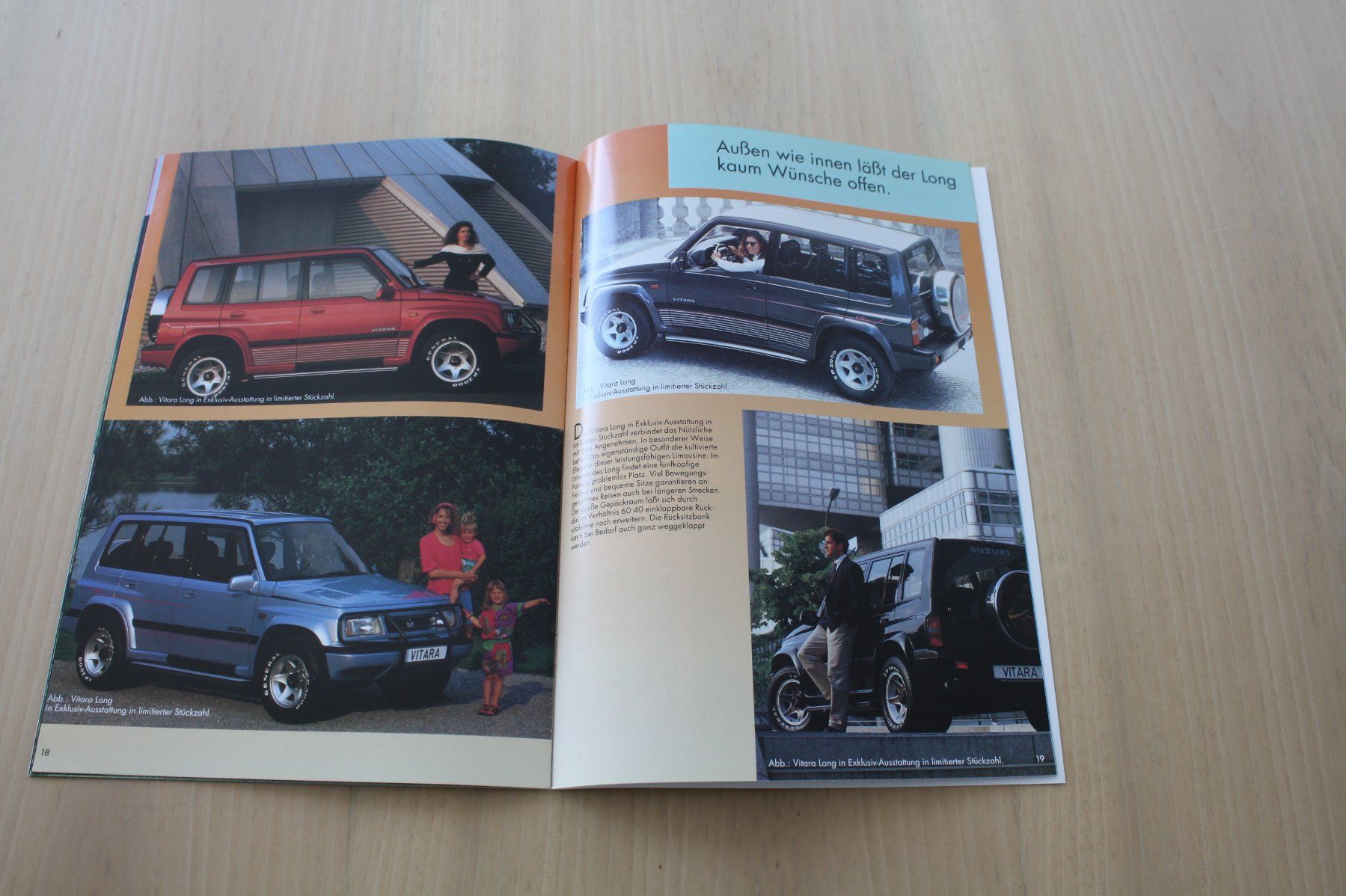 Documenti: Suzuki Vitara Prospekt 8/1992 – Usato da Wikon venduto da erwin400 7