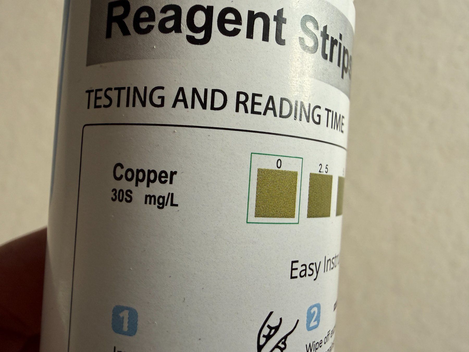 Misurare: Kupfer-Teststreifen 0 - 100 ppm, ca. 40 Stück – Usato da Lützelflüh-Goldbach venduto da Napfnugget01 1