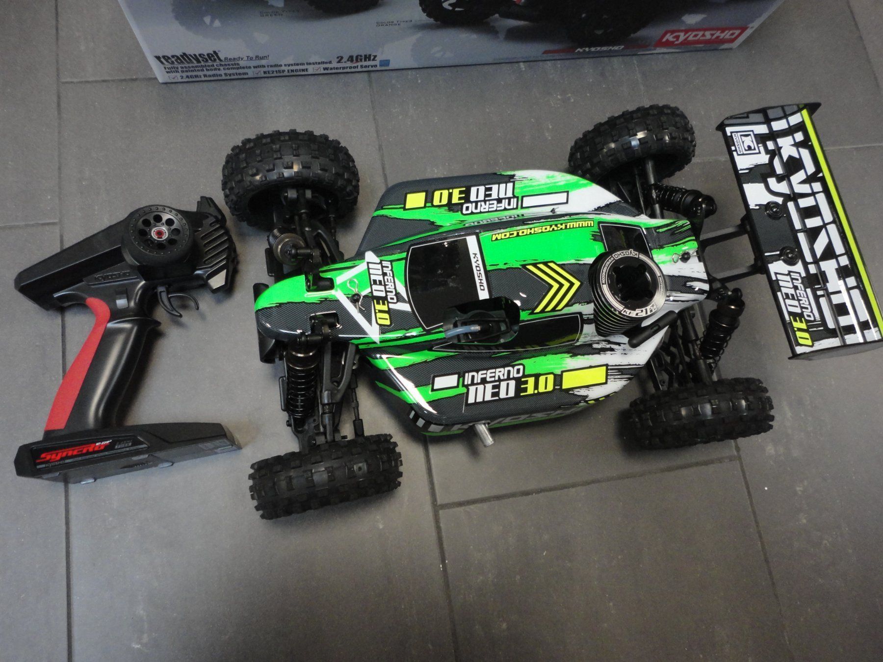 Kyosho Inferno Neo 3.0 Buggy Ersatzteil – 13Z Kupplungsglocke Mit Lager Für 1:8 RC-Modellauto