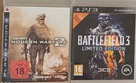 PS3 Bundle: Call of Duty Modern Warfare 2 + Battlefield 3 