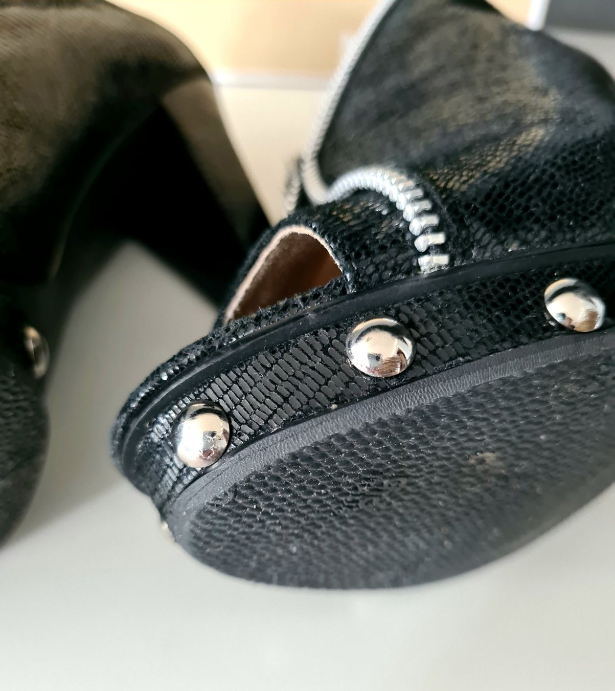Michael Kors Scarpe da donna: Michael Kors bottines cuir,  pointure 37.5-38 – Usato da Thônex venduto da AneleManele 5