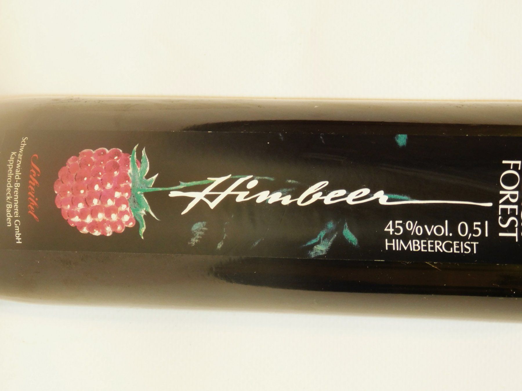Spirituosen: Vintage Himbeergeist Black Forest Scheibel – Neu (gemäss Beschreibung) aus Emmenbrücke von Ulisse-22 1