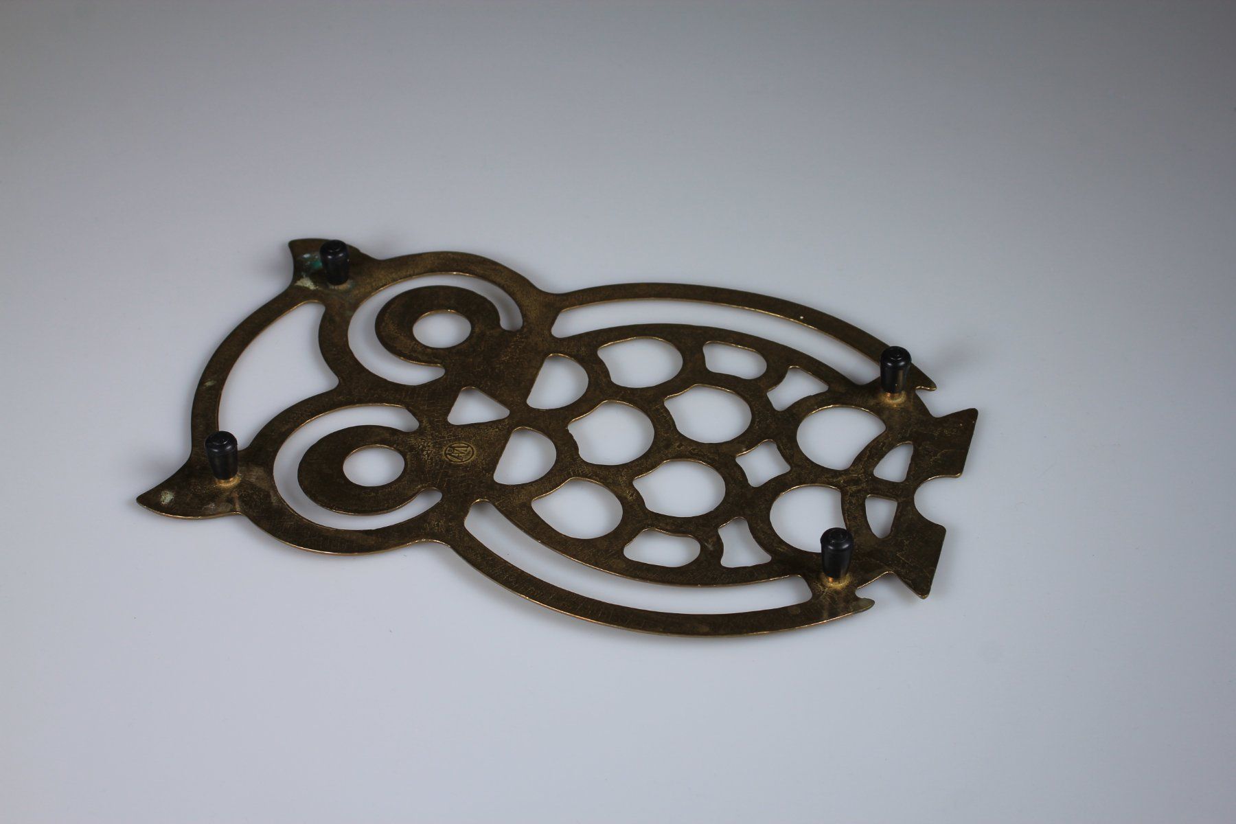 Sottobicchieri: Vintage Untersetzer Eule – Usato da Basel venduto da IRMAundFRED 2