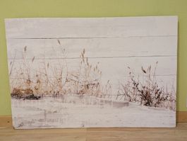 Wandbild Schilflandschaft 