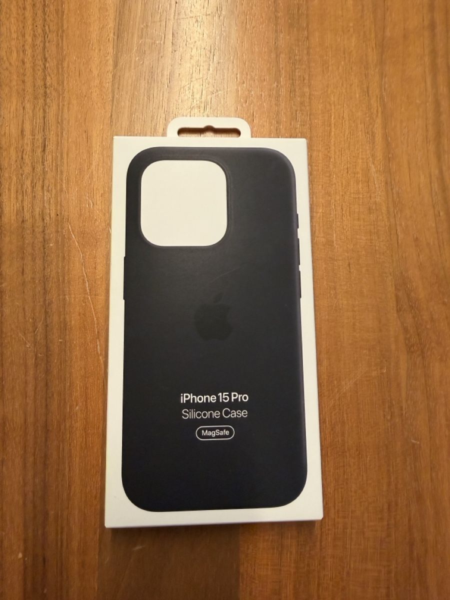 Apple Cover & Protezioni schermo: iPhone 15 Pro Silikon Case MagSafe neu - black – Nuovo e nell'imballaggio originale da Glis venduto da bambalusi