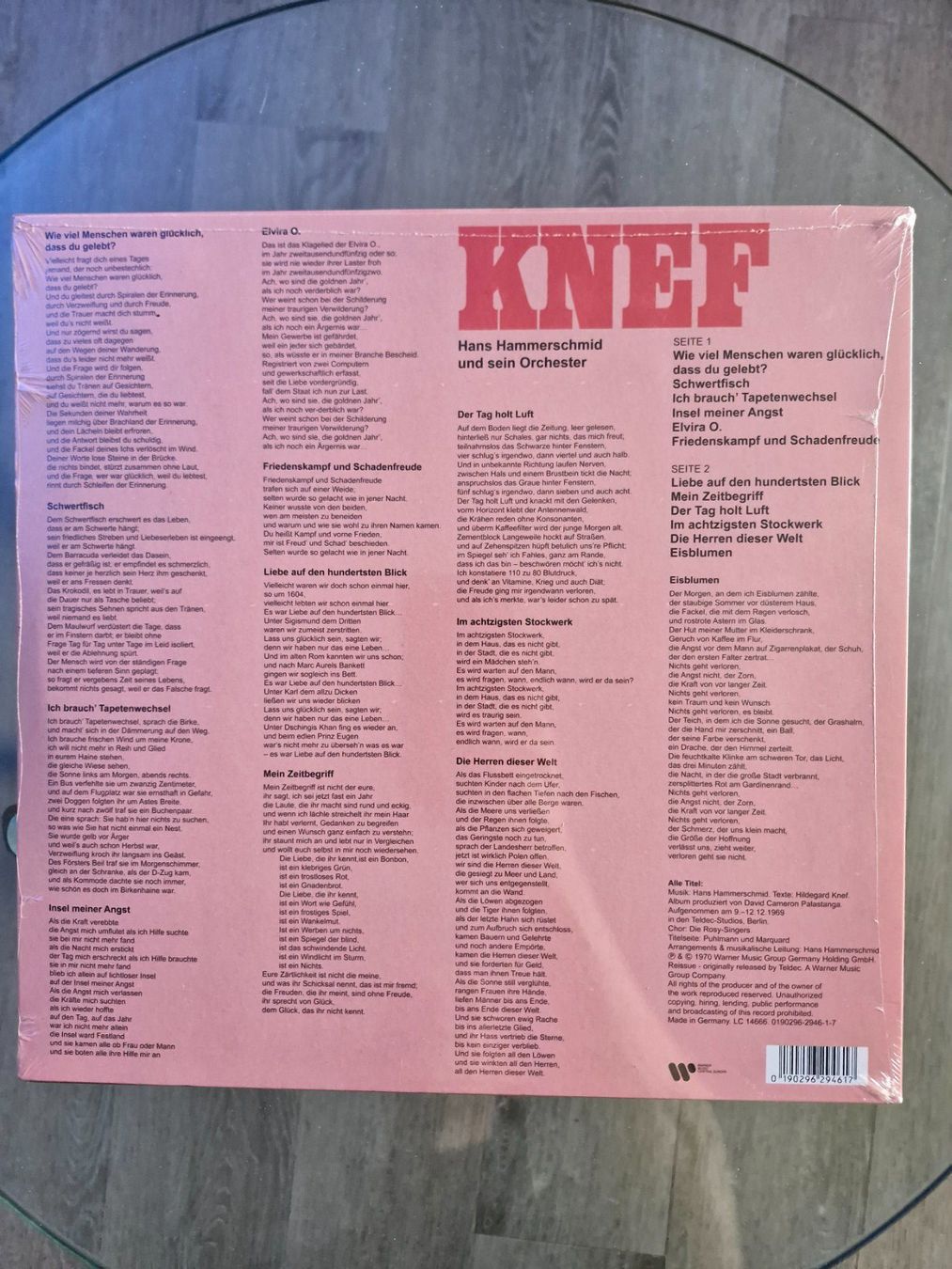 Dischi in vinile: LP - Knef mit Hammerschmid Orchester- Vinyl – Nuovo e nell'imballaggio originale da Aadorf venduto da MediaGuru 1
