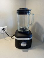 Kitchen Aid K400 Standmixer mit GLASBEHÄLTER matt Schwarz