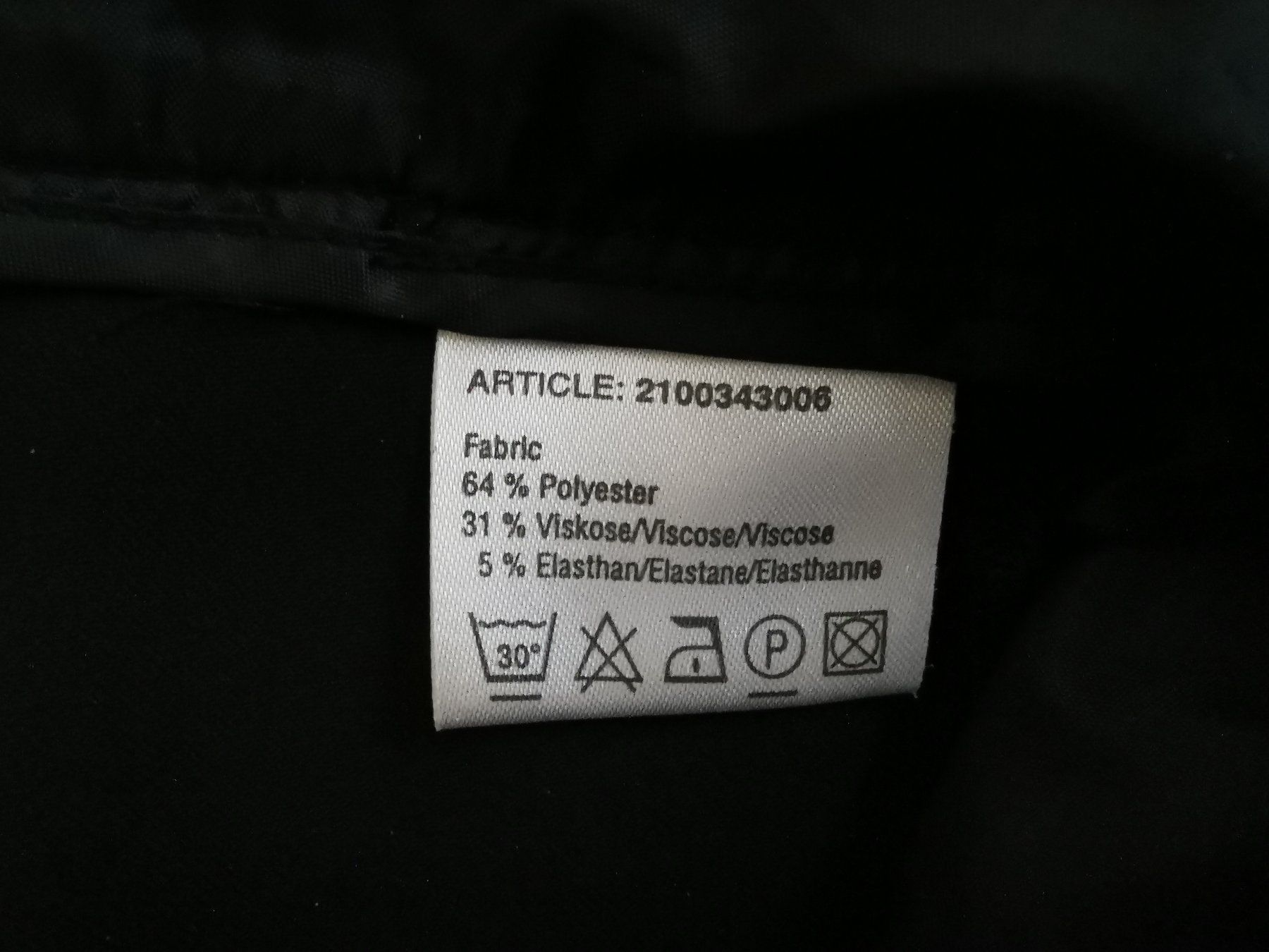 Hosen: Bundfaltenhose schwarz Gr. 38 – Neu (gemäss Beschreibung) aus Port von Doppelmond 3