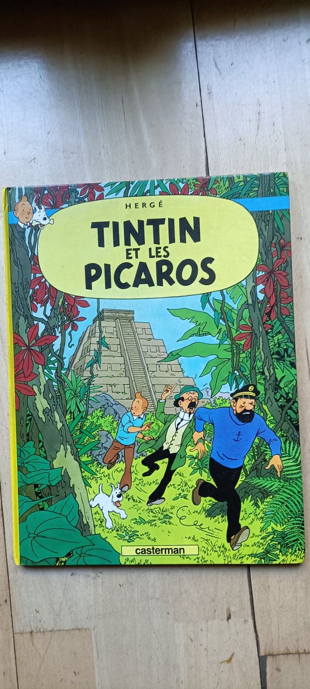 Fumetti: Comic Tintin et les Picaros Hergé Casterman – Usato da Winterthur venduto da gwli
