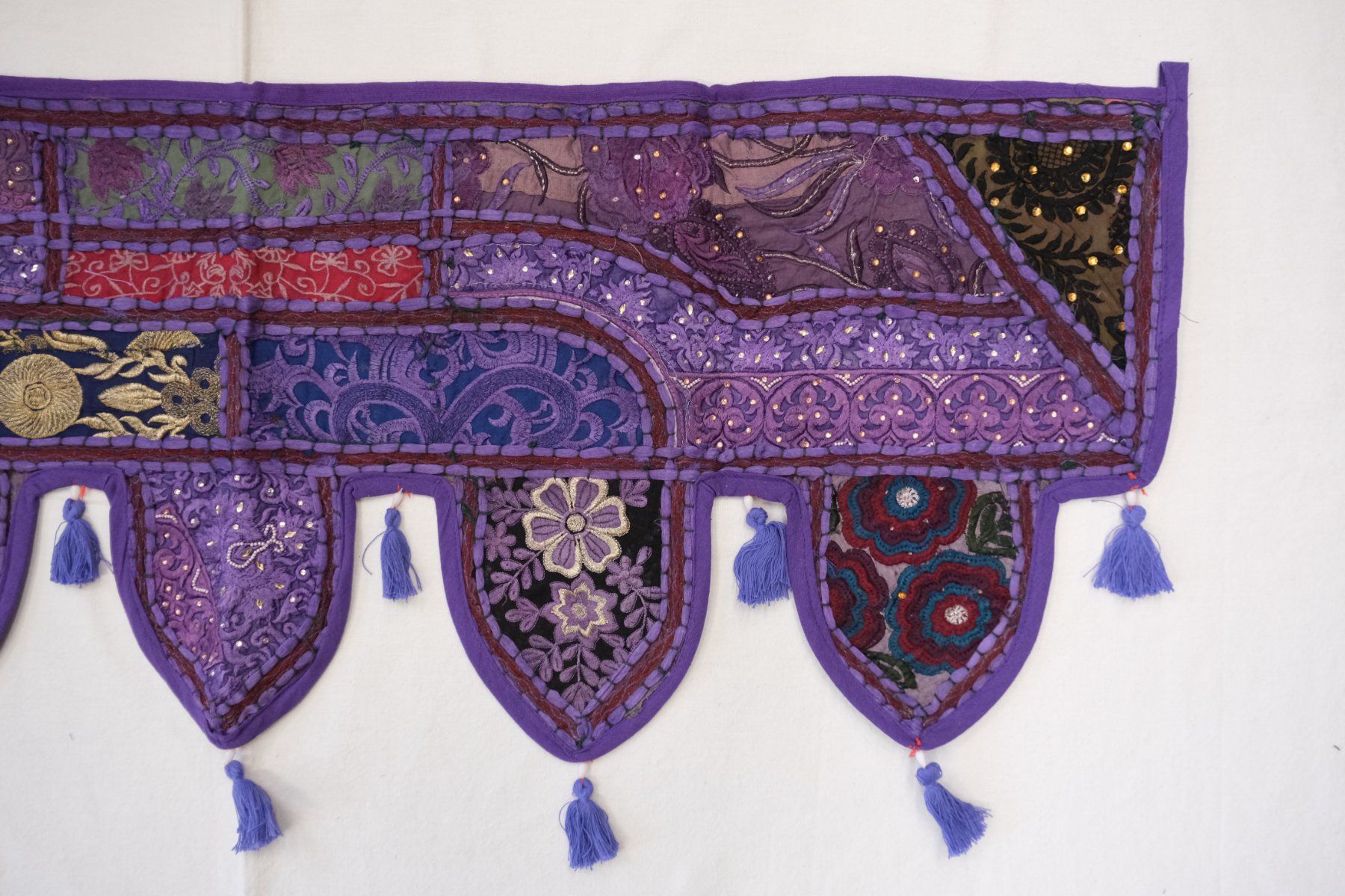 Tutte le decorazioni: Indischer Wandbehang Türbehang Dekoration Patchwork – Nuovo (secondo la descrizione) da Zürich venduto da Masala-Oase 2