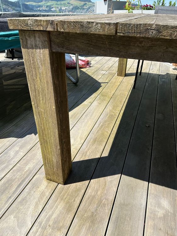 Garten Tisch Teak Kaufen auf Ricardo