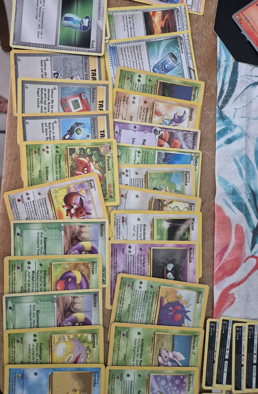 Pokémon Carte collezionabili: 7 Kg Pokmon Bulk deutsch mit Zusatz – Usato da Oberrieden venduto da ste_gsf8 5