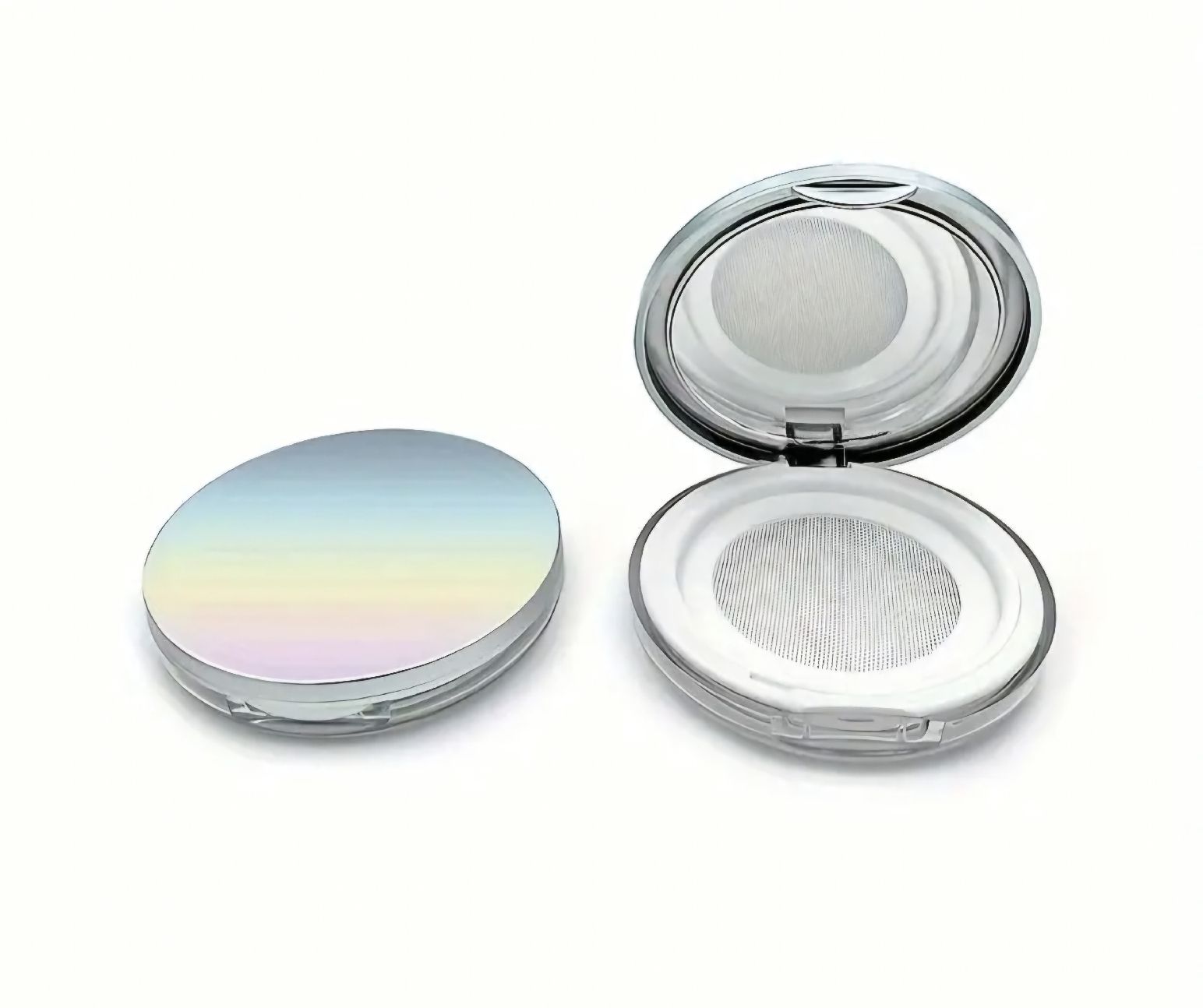 Altro in Decorazioni & Accessori: Leere Puderdose mit Quaste und Spiegel – Nuovo e nell'imballaggio originale da Lachen SZ venduto da missfranky85
