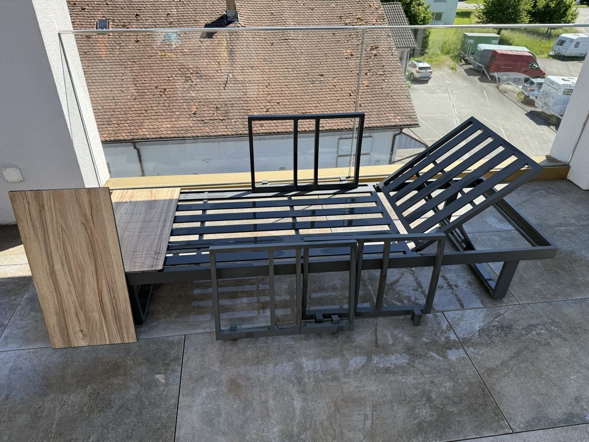 Divani: Lounge Outdoor Set komplett grau – Usato da Lenzburg venduto da Schakim 3