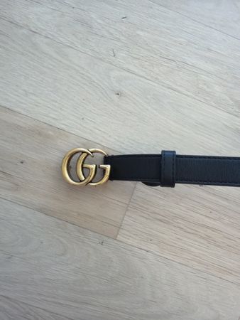 Gucci Gürtel, Leder, Schwarz, Damengürtel, Top Zustand! (57)