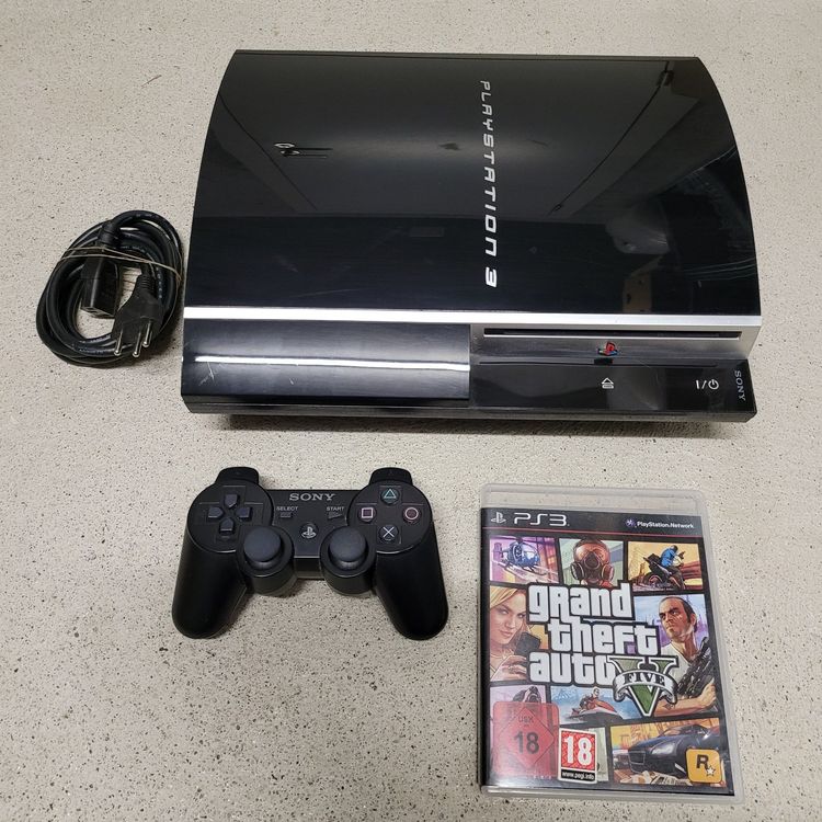 PS3 Konsole 80GB + 1 Game + 1 Controller 9H Kaufen auf Ricardo