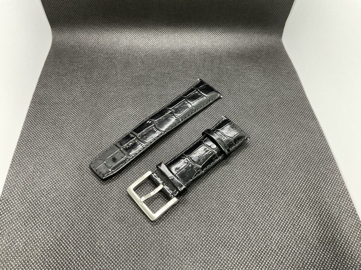 Bracciali & Braccialetti: Cinturino in pelle nero 25mm – Nuovo (secondo la descrizione) da Pregassona venduto da TheWatchClub
