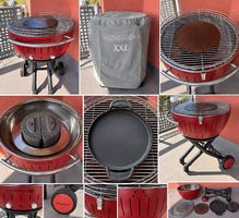 LotusGrill XXL + piastra Weber in ghisa