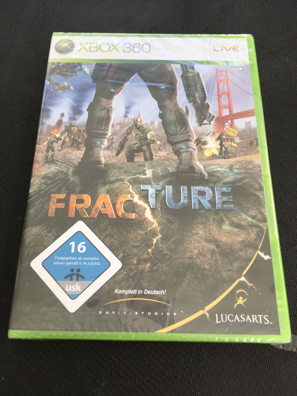 Microsoft Giochi: Fracture -  Xbox 360 (Neu/Sealed) – Nuovo e nell'imballaggio originale da St.Gallen venduto da sjosjo
