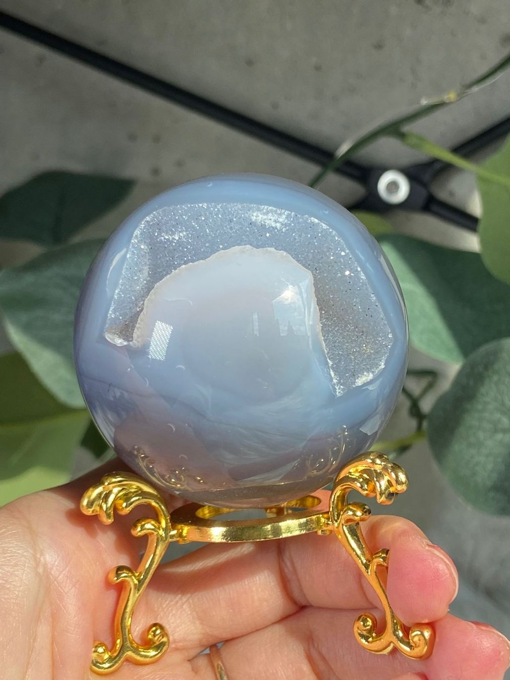 Mineralien & Heilsteine: Drusen-Flower-Achat – Neu (gemäss Beschreibung) aus Neuheim von m.hald 5