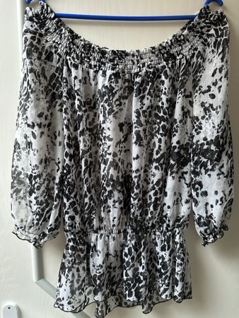 Bluse Mandarin Gr 40