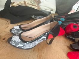Donna Laura Venezia Pumps Gr. 39½ – Leder – Made in Italy – 