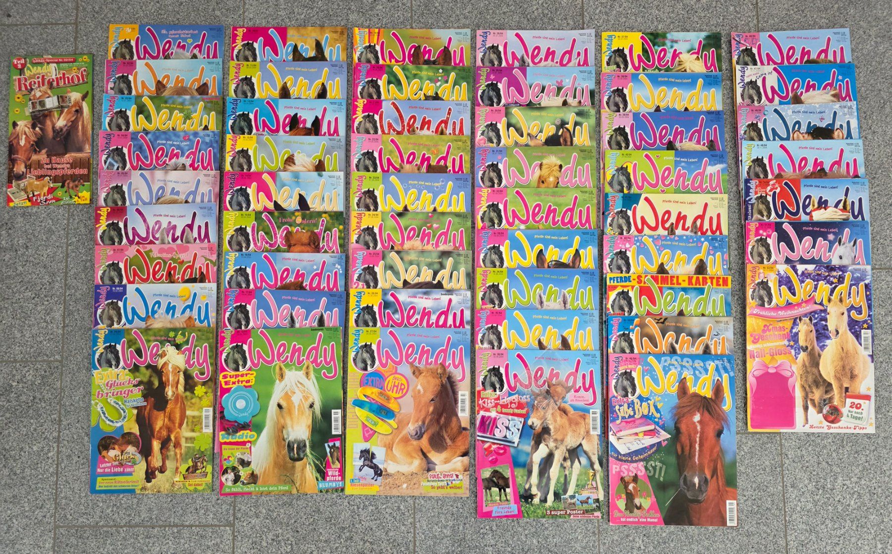Comics: Wendy Comic Hefte/ Pferde Zeitschriften von 2004 mit Poster – Gebraucht aus Tägerschen von mamirockt