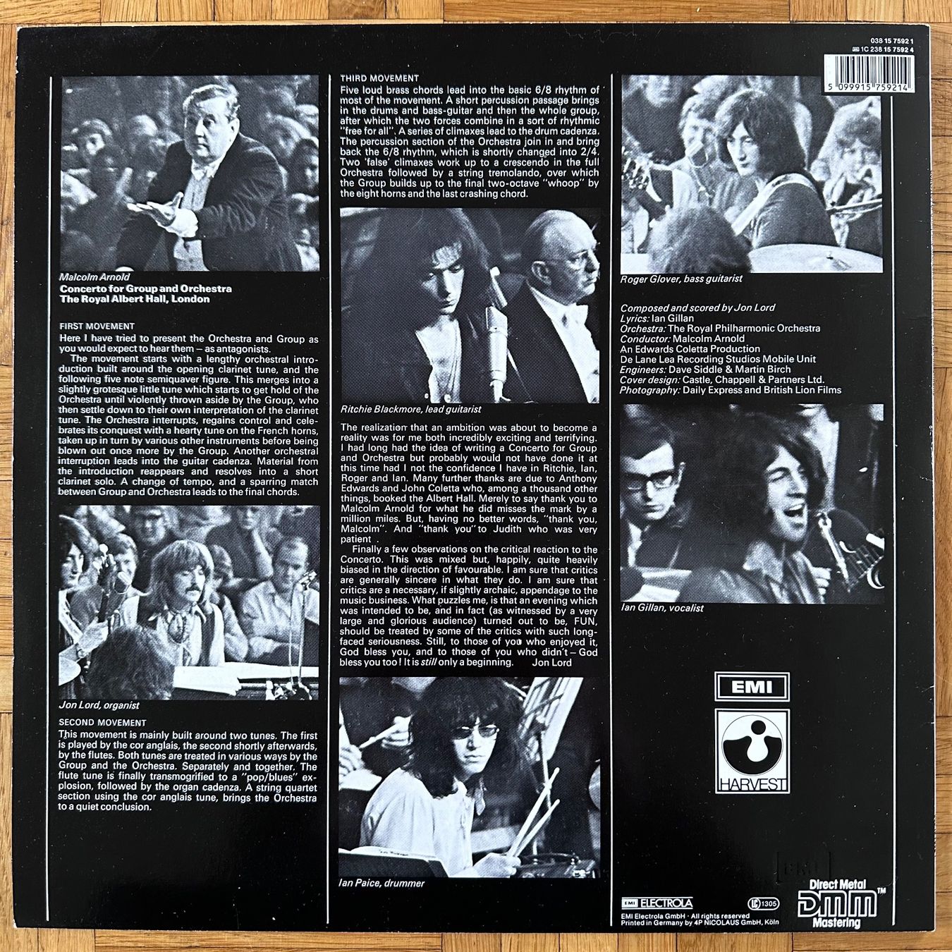 Dischi in vinile: LP - Deep Purple - Concerto For Group And Orchestra – Usato da Breganzona venduto da Onairda75 1