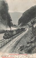 Filisur (GR) – Landquart–Davos-Bahn, in der Klus
