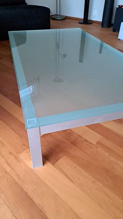 Tische: Couchtisch mit Glasplatte – Gebraucht aus Neftenbach von bebbels69 2