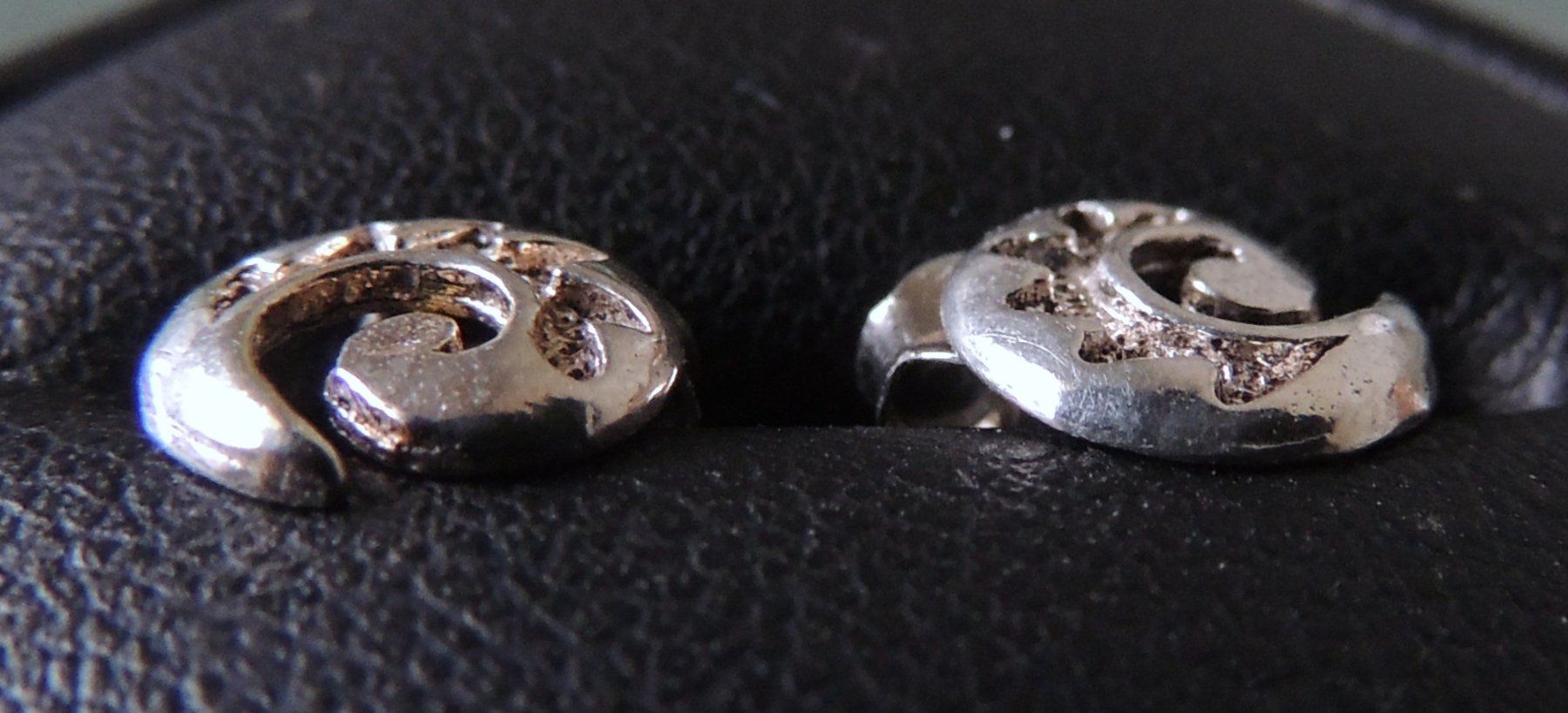 Orecchini pendenti & Orecchini a lobo: Silber 925 Spiral Ohrstecker 8 mm – Nuovo (secondo la descrizione) da Waldenburg venduto da schaller707 2