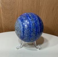 Sehr schöne Lapislazuli Kugel mit Ständer aus Afghanistan