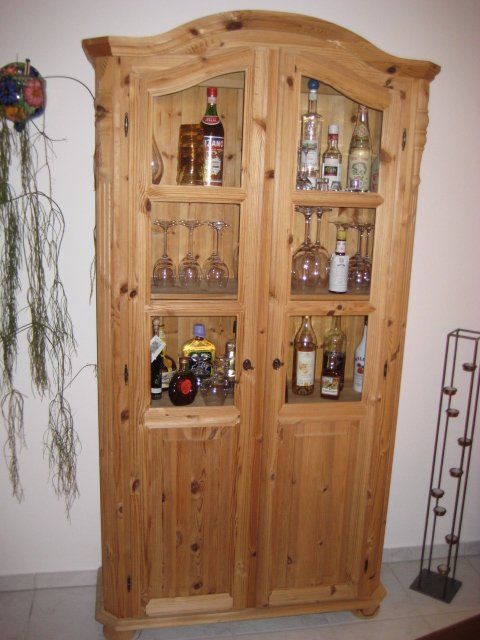 Büffets: Holzbuffet, Vitrine, Holzvitrine, Wohnwand – Gebraucht aus Arnegg von tasc2000