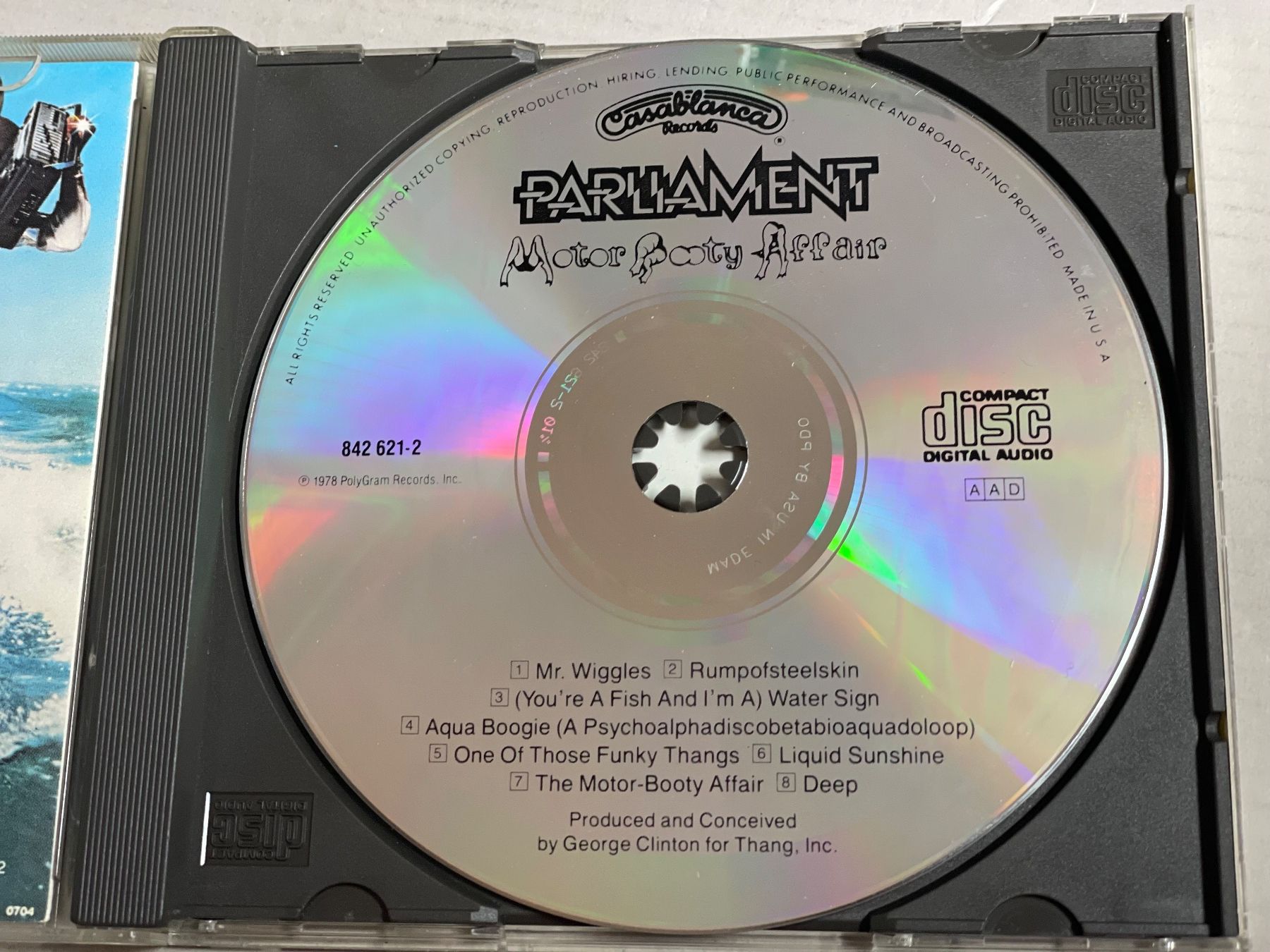 CD: Parliament – Usato da Muri b. Bern venduto da AdidasCollector 3
