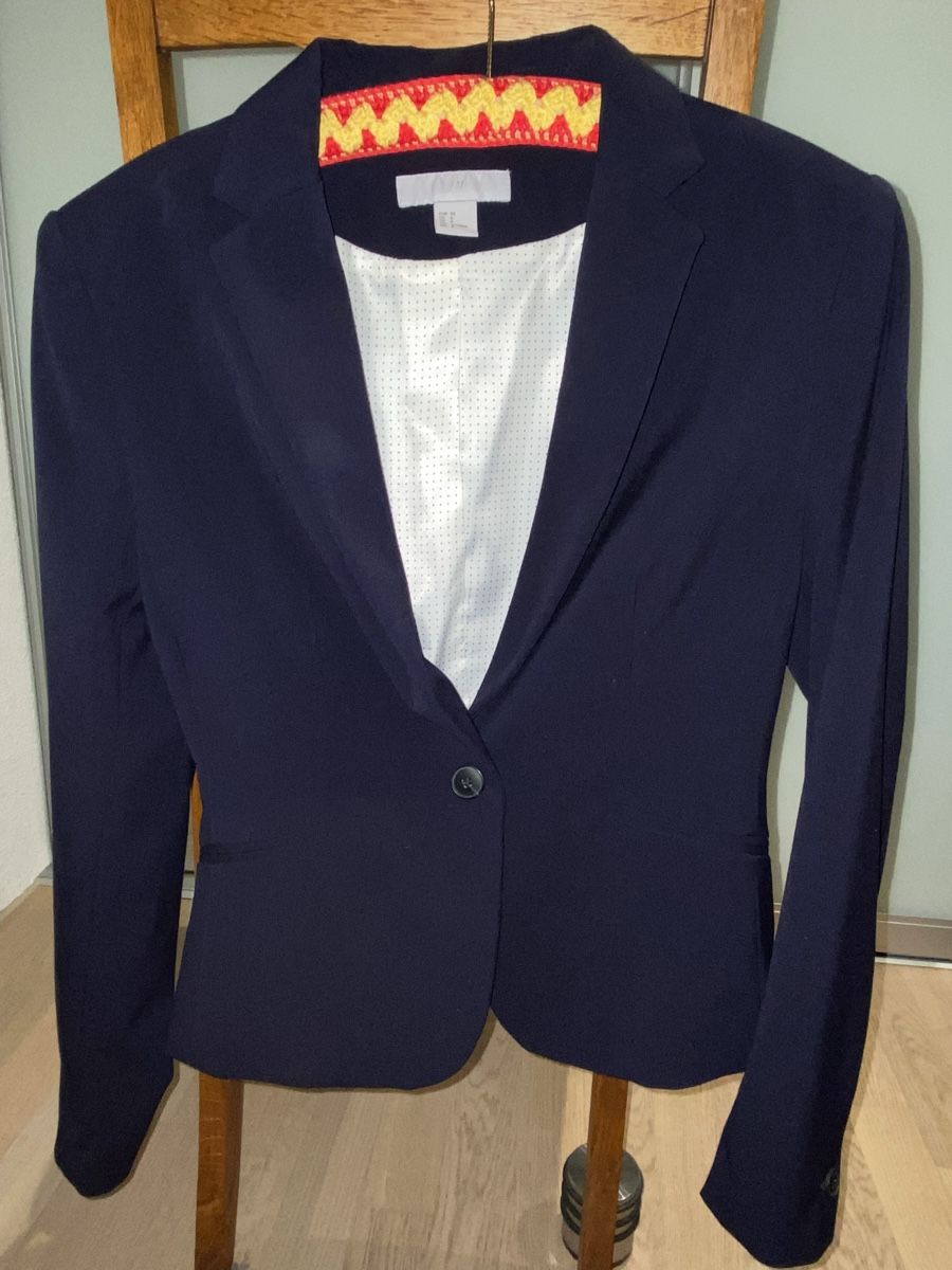 H&M Jacken: Damen Blazer dunkelblau 36 neu – Neu und originalverpackt aus Oberrohrdorf von Desteny1 1