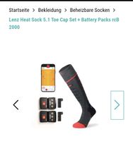 Lenz Heizsocken 5.1. NP Fr.275.-- Gr.35-38