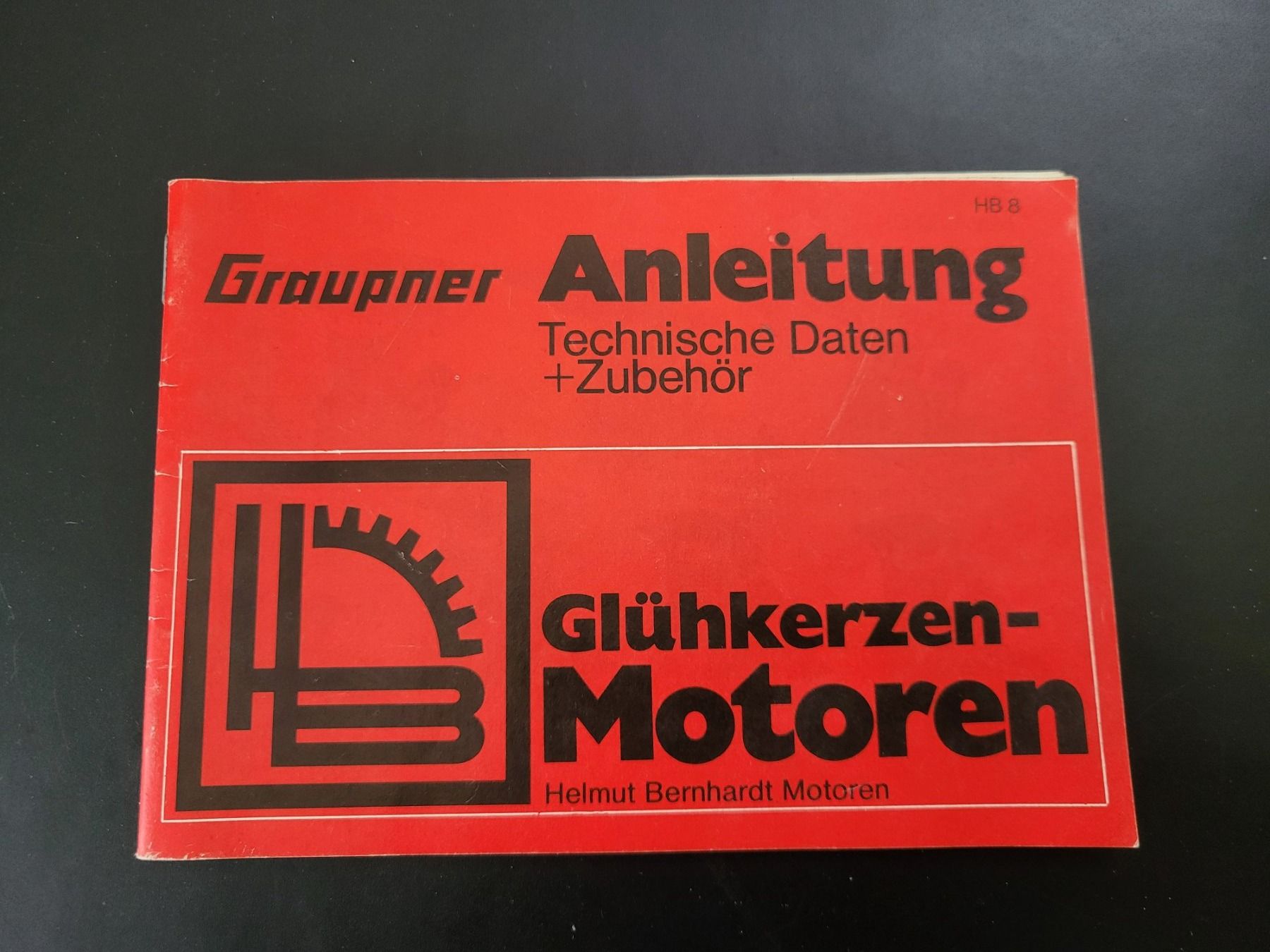 Moteurs: Anleitung Graupner Motoren Vintage – D'occasion à Bärschwil par Hero_63