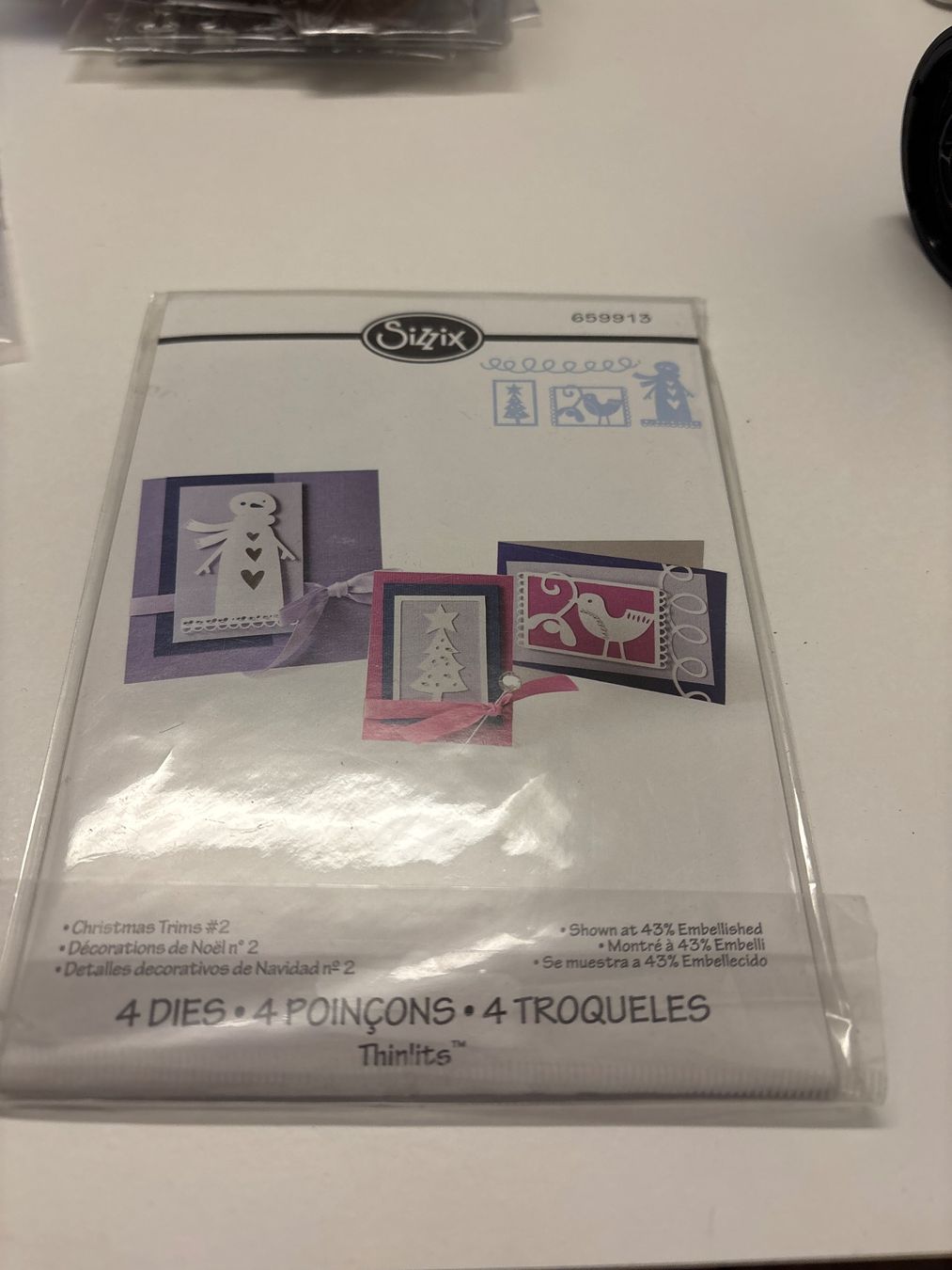 Sizzix Schablonen: Stanzschablone Weihnachten – Neu und originalverpackt aus Amriswil von SCHLOSSGEISTLI