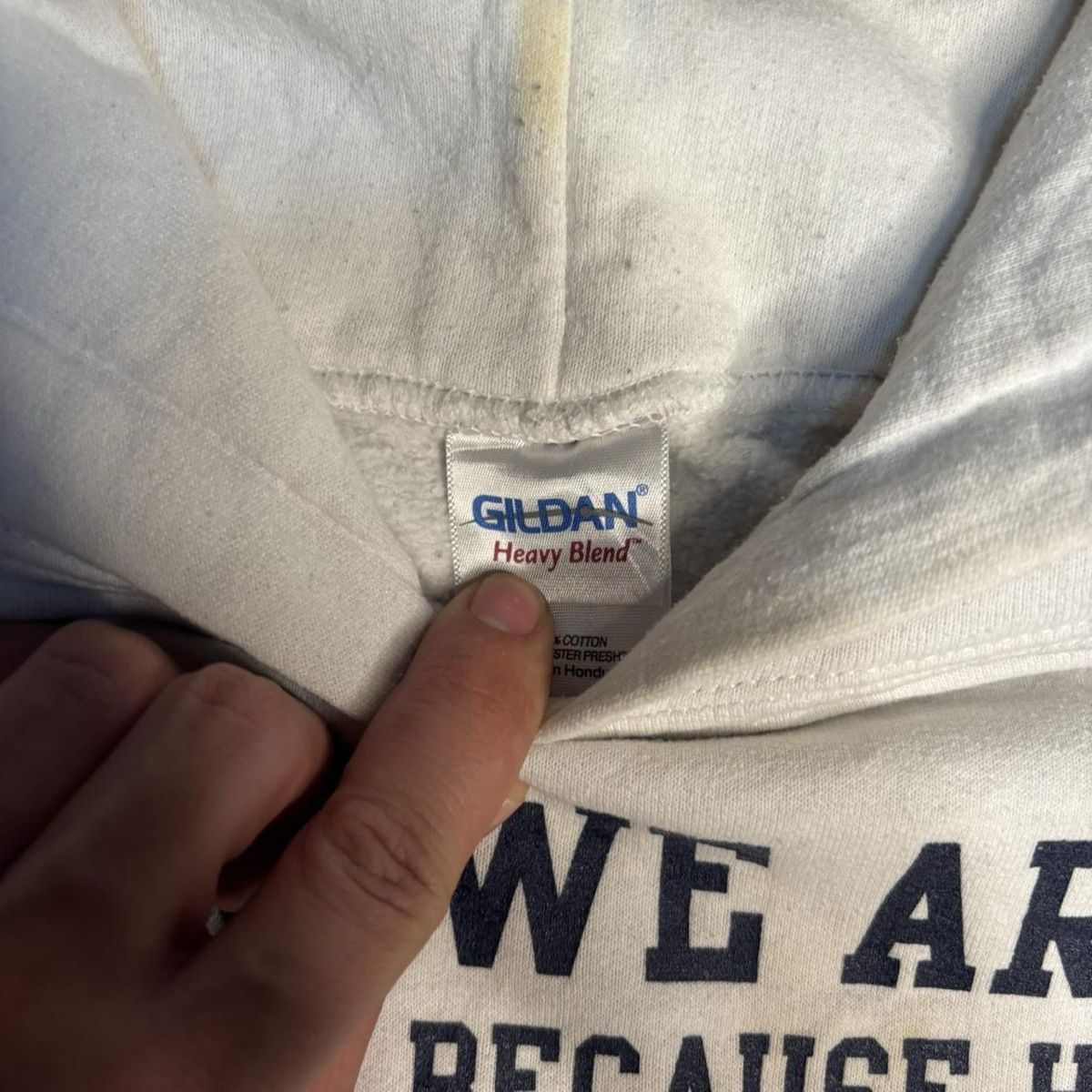 Maglioni & Felpe: Hoodie WeAre weiss – Usato da Capolago venduto da LA.BOTTEGA 2