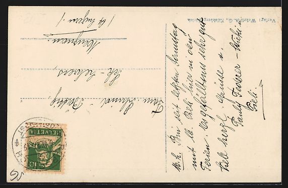 Cartoline postali: AK Rorschach, Partie im Hafen, 1927 – Usato da Berlin venduto da bartko-reher 1