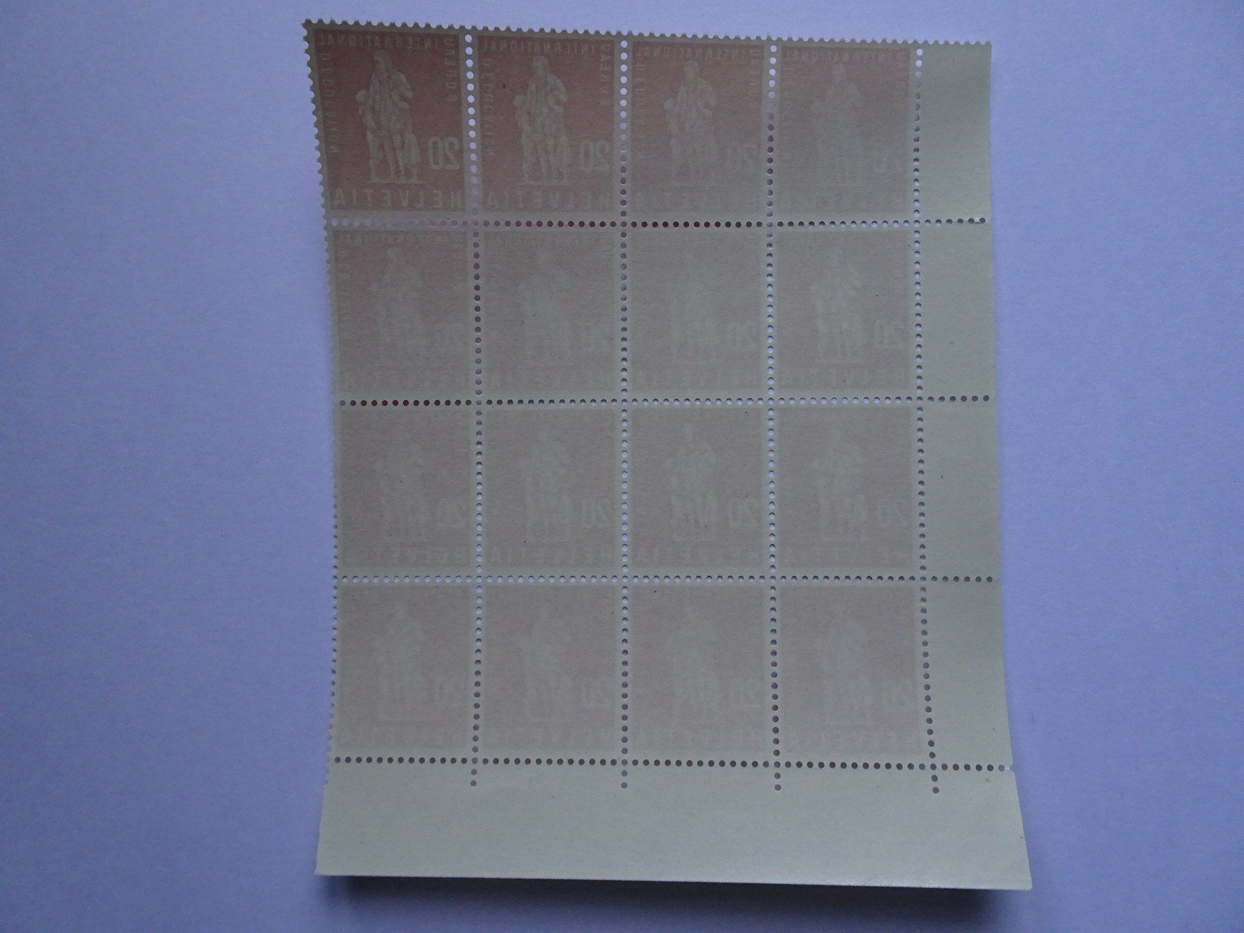 Alle Briefmarken: BIE 1958** – Neu (gemäss Beschreibung) aus Aadorf von Chnorli-Furz 1