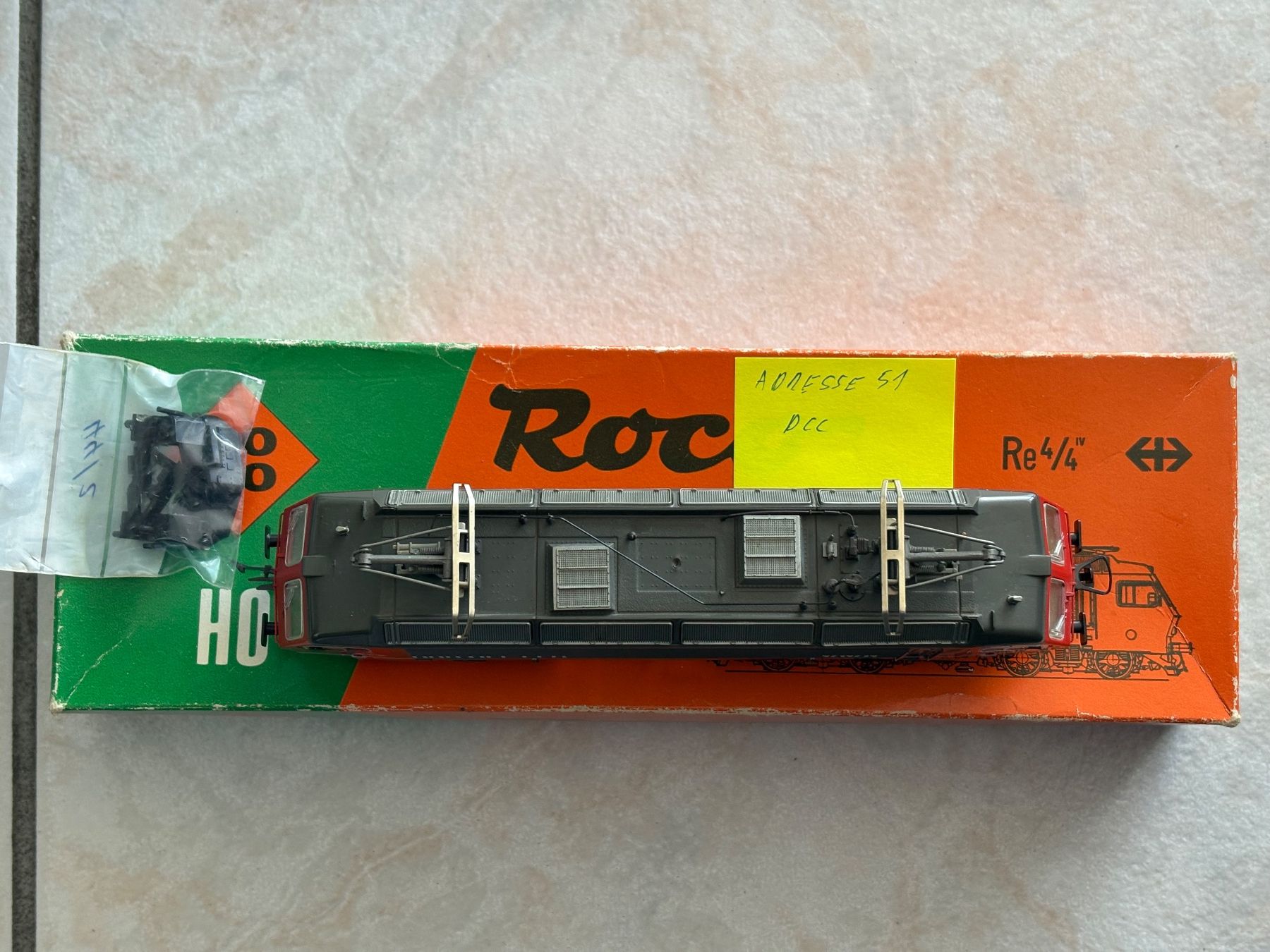 Roco Modellini di ferrovie: Roco 14178 Elok Re 4/4 SBB 10101 Digital DCC – Usato da Hauterive NE venduto da eriamch 1