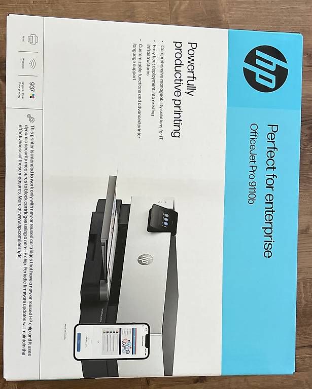 Hewlett Packard Stampanti: Hp OfficeJet Pro 9110b, Originalverpackt – Nuovo e nell'imballaggio originale da Schüpfheim venduto da 06r_f9g9