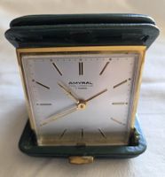 Reiseuhr Amyral Fab Looping 7 Rubis goldfarben Vintage